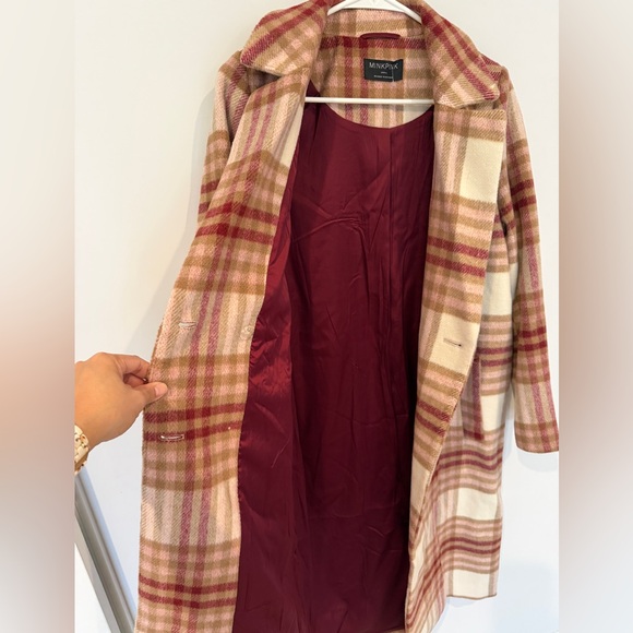 MINKPINK Riley Check Coat - Picture 5 of 5